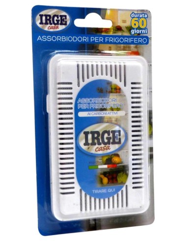Irge Assorbiodori Per Frigorifero Ai Carboni Attivi - Durata 60 Giorni